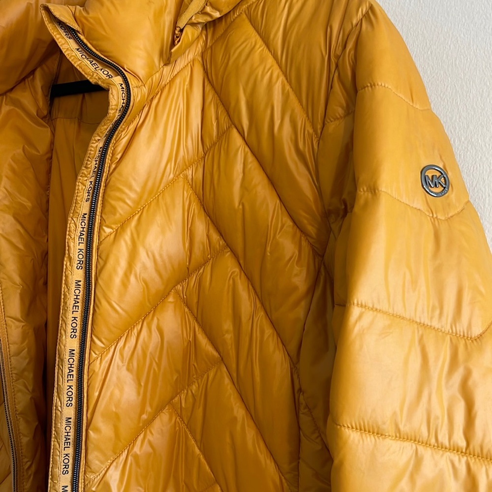 Michael Kors Mustard Winter Jacket
